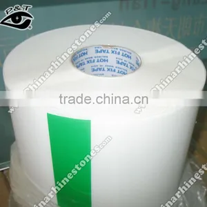 Hot Fix Tape Acrylic Hot Fix Tape 24cmx100m White For Rhinestone Transfer thumbnail-1