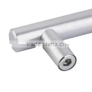 Probrico Diameter 12mm Hole Cebter 64mm~300mm Stainless Steel Kitchen Cabinet Door T Bar Knob Furniture Drawer Handles Pulls thumbnail-4