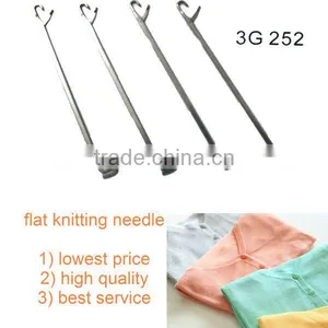 STEEL WIRE HAND DRIVEN FLAT KNITTING MACHINE NEEDLES thumbnail-1