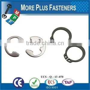 Made in Taiwan Stainless Steel 9/16" Copper Internal External Retaining Ring thumbnail-5