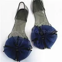 Latest Fashion Design Lady Flower Slippers Beautiful Elegant Lady Flip Flops thumbnail-1
