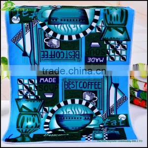 100% Polyester Tea Towel Custom Printed Linen Tea Towel Microfiber Tea Towel Size thumbnail-1