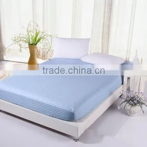 Factory Direct Price 100% Cotton King Size 4pcs Bedding Set Used in Hotel and Hospital,include Bed Sheet,duvet Cover,pillow Case thumbnail-2