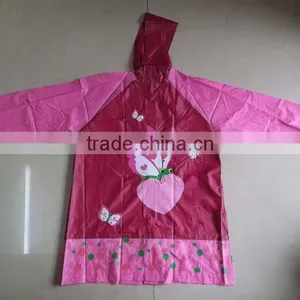 Transparent PVC Children Raincoat thumbnail-1