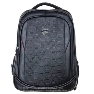 Business PU Leather Backpack, Travel Bag 15.6-Inch Laptop Computer Notebook,for College Travel thumbnail-1
