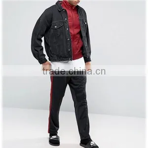 Red Tracksuit Sets for Mens 100% Polyester High Collar Sport Tracksuit thumbnail-1