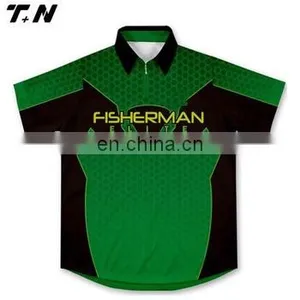 100% Polyester Tournament Fishing Shirts, Wholesale Fishing Clothing thumbnail-2