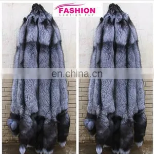 Natural Sliver Fox Fur Skin / Wholesale Fox Skin Price/fox Fur Skin thumbnail-2