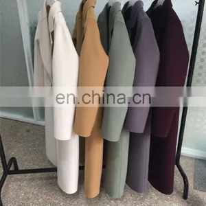 Fashion Design Ladies Slim Wool Long Coat Winter Women Coat Wool Coat thumbnail-6