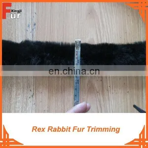 For Hood Rex Rabbit Fur Trimming thumbnail-1