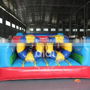Commercial Rental Used Outdoor Inflatable Tropical Obstacle Course thumbnail-1