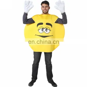 Funny Halloween Carnival Party Food Series Costume M&M's Design thumbnail-5