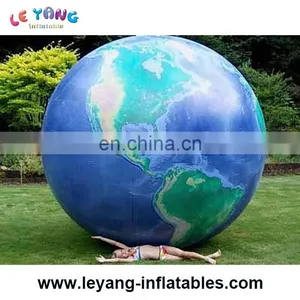 Giant Inflatable Advertising Sphere Earth Balloon for Show or Parade thumbnail-1