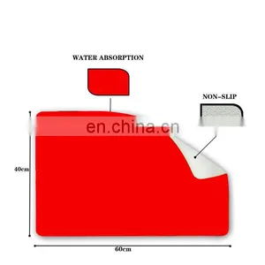 2017 New Christmas 3D Carpet Santa Claus Door Mat for Bathroom thumbnail-6