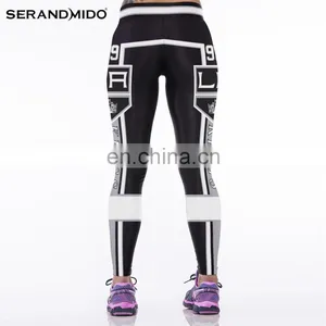 Women Sport Fitness Yoga Leggings With Printing thumbnail-3