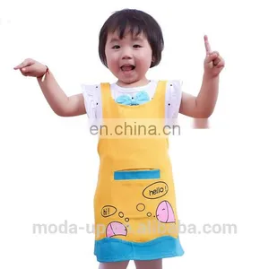 Vest Apron for Children With Cartoon Pattern thumbnail-1