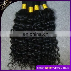 8a Unprocessed Raw Virgin Human Hair Braiding Bulk 100% Undye Hair No Weft Bulk Human Braiding Hair Can Bleach To Blond Color thumbnail-4