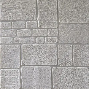 3D DIY Self Adhesive Waterproof Embossed Stone Brick Wall Sticker Foam Block CUSHIONI FOAM BRICK thumbnail-4
