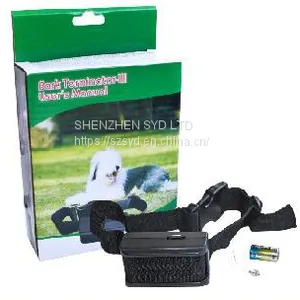 Pet Electronic Automatic Bark Stopper Shock Shock Dog Trainer Dog Collar Accessories thumbnail-1