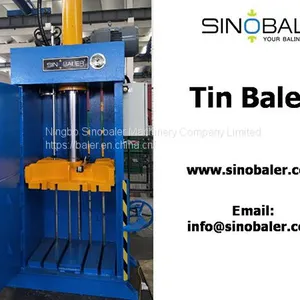 Tin Baler Machine / Tin Cans Baler thumbnail-1