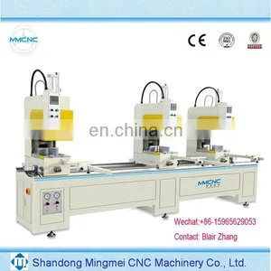 Three Head Window Making Machine for Welding Upvc Profile thumbnail-1