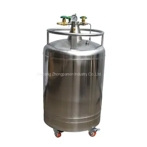 YDZ-100 Self-pressing Cryogenic Transport Liquid Nitrogen Tank for Cryotherapy Chamber thumbnail-1