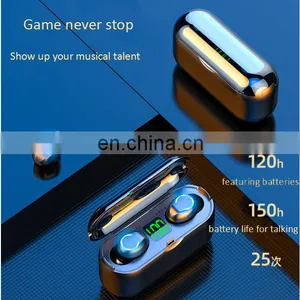 F9-8Wireless Bluetooth Earphones thumbnail-3