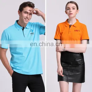 Custom Printing Women Man Polo T Shirt For Sale thumbnail-2