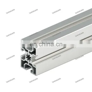 Shengxin Black Anodized 4040 Industrial Aluminium Profiles Frame Material, 40x40 T-slot Extruded Aluminum Profile thumbnail-2