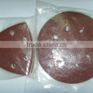 Red Sanding Disc / For Plaster / High Quality Sanding Paper thumbnail-3
