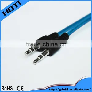 Fabric Braid Car Audio Video 3.5mm AUX Cable thumbnail-3