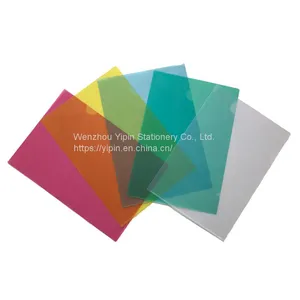 L Shape Folder, Transparent L Folder for School for Office thumbnail-1