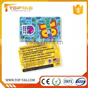 Offset Printing Paper Scratch Card,Prepaid Scratch Phone Card Quality Choice thumbnail-2