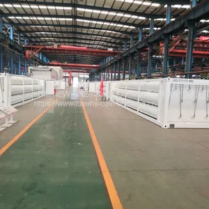 LUXI Manufacture China Top 3 Famous Brand CNG Tube Skid Container CNG Long Tube Skid Trailer thumbnail-3