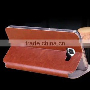 MOFi Case Celular Leather Flilp Housing for Samsung GALAXY A9 2016 , Mobile Handset Coque Back Cover for Samsung A9000 thumbnail-1