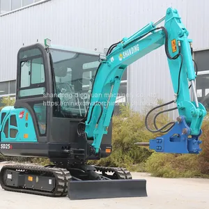 2.5 TON EXCAVATOR WITH BOOM SWING AND CLOSED CABIN FOR SALE thumbnail-3