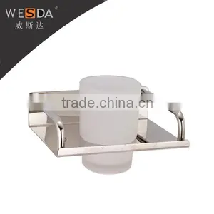 Bathroom Double Cup Holders , Double Wall Mount Tumbler Holder thumbnail-3