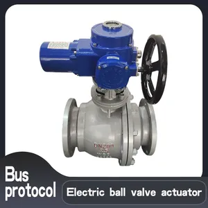Electric Ball Valve Actuator DN32 Intelligent Integrated Electric Actuator thumbnail-1