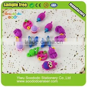 Wholesale Toy Stationery Pendant Eraser thumbnail-1