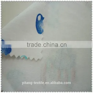 Whit Print Pattern Knit Fabric thumbnail-1