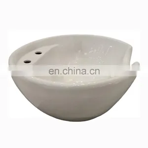 QCP-K07 Ceramic Sink for Shampoo Chair #4850 thumbnail-2