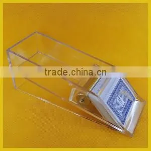 Professional Acrylic Transparent Black Jack Poker Shoe thumbnail-3