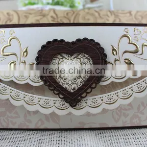 Latest Wholesale Laser Cutting Wooden Wedding Invitation Card thumbnail-3
