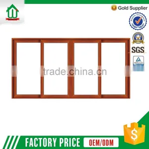 Aluminum Frame Tempered Glass Balcony Sliding Window thumbnail-2