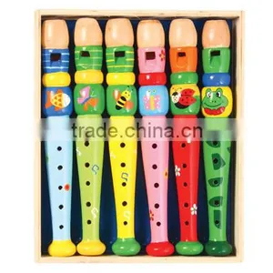 New Toys Replica Musical Instruments Flute Price Flute Toy Wooden Toy Flute thumbnail-2