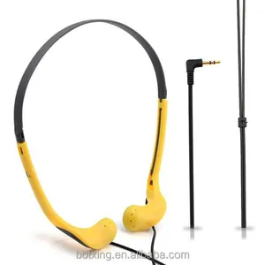 3.5mm Wired in Ear Ultralight Sport Running Headband Headphone for Mobile Phone thumbnail-2