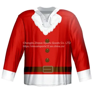 Sublimated Ice Hockey Wear Customized 100% Polyester Made. thumbnail-1