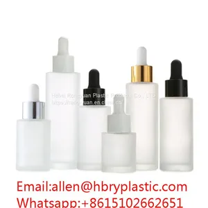 Essential Oil Essence Clear Glass Dropper Bottle thumbnail-1