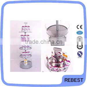 Durable Acrylic Chips Display Stand thumbnail-1
