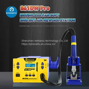 MECHANIC 861DW PRO Hot Air SMD Rework Station 1000W thumbnail-1